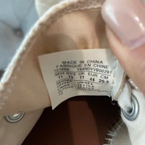 Mens Converse- only wore couple times.